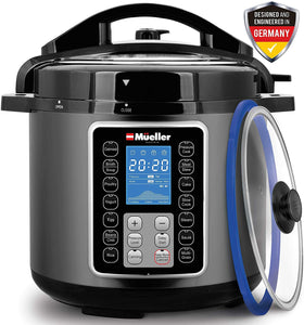 Mueller UltraPot 6Q Pressure Cooker Instant Crock 10 in 1 Pot